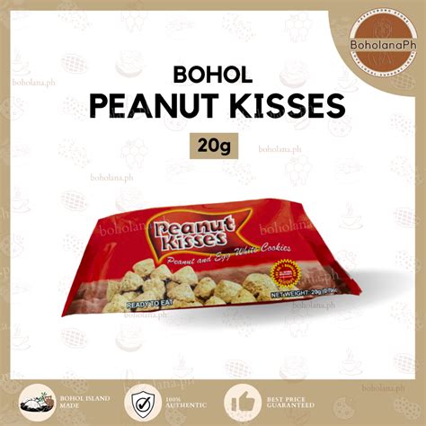 peanut kisses bohol price|Peanut Kisses [200g Box] Famous Delicacy .